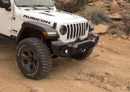 Rugged Ridge Winch Mount Plate | Jeep JL (18-25) / JT (20+) (11543.16)