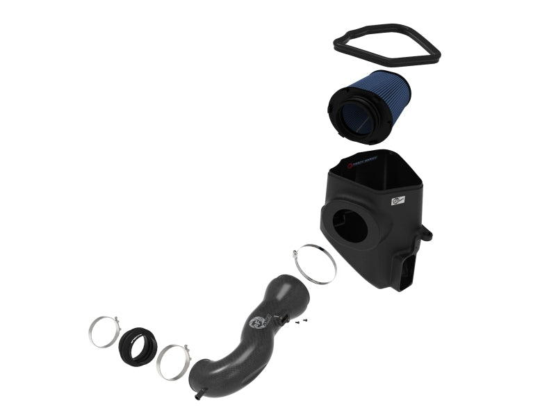 aFe Track Series Stage-2 CF Cold Air Intake w/ Pro 5R | GM Trucks (19-20) (57-10015R)
