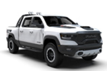 Rally Armor Black UR Metallic Mud Flap: Ram 1500 2021-2024