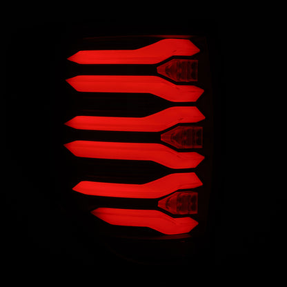 AlphaRex LUXX-Series LED Tail Lights Black | Ford F150 (09-14) (653070)