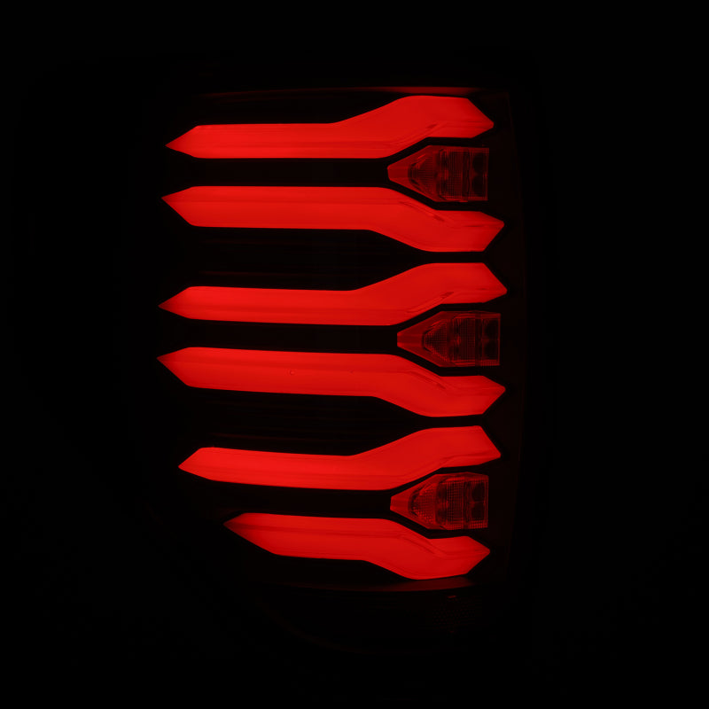 AlphaRex LUXX-Series LED Tail Lights Black | Ford F150 (09-14) (653070)