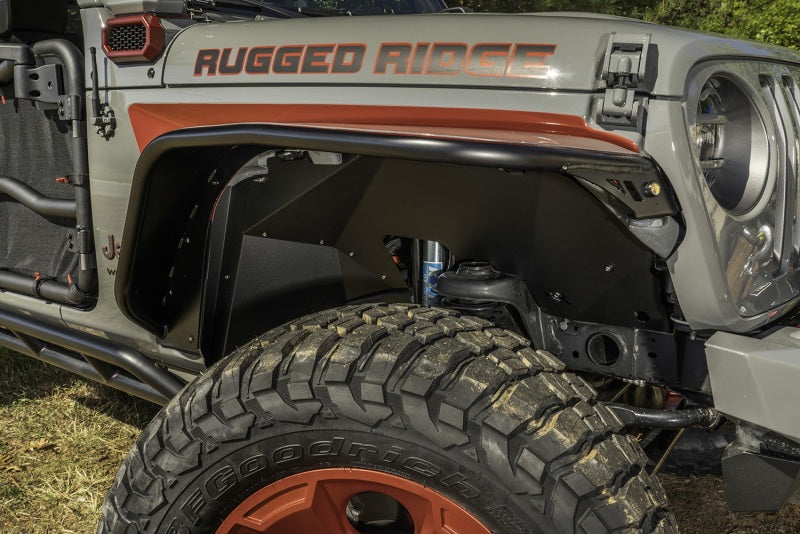 Rugged Ridge Aluminum Inner Fender Liners | Jeep Wrangler JL / JK / Gladiator JT (11615.61)