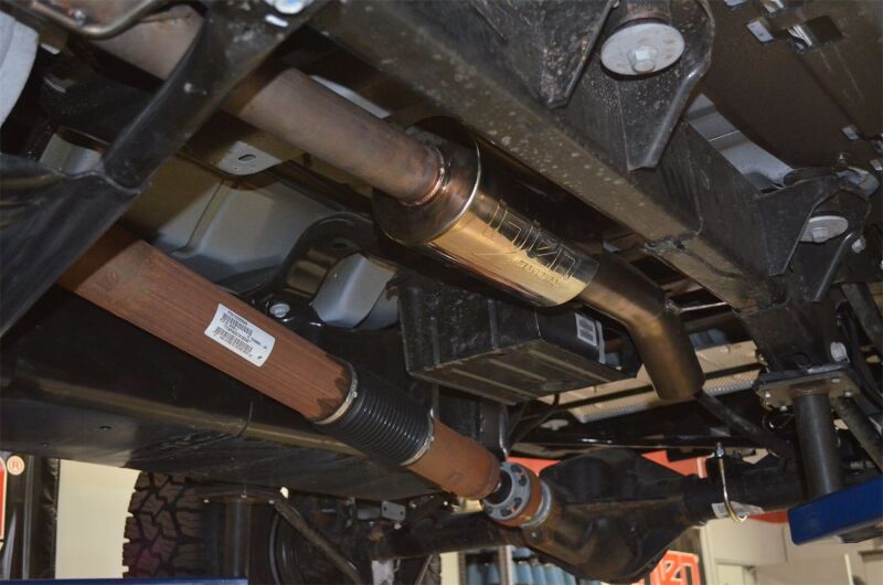 Injen SES5003HT High Tuck SS Cat-Back Exhaust: Jeep Wrangler Unlimited JK 2012-2018 3.6L