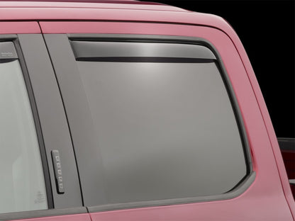 WeatherTech Dark Smoke Rear Side Window Deflectors | Ford F-150 (15-17, 18-20, 17-20 Raptor) (81765)
