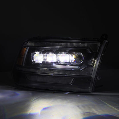 AlphaRex NOVA LED Projector Headlights (Chrome): Dodge Ram 2009 - 2018 (1500, 2500 & 3500)