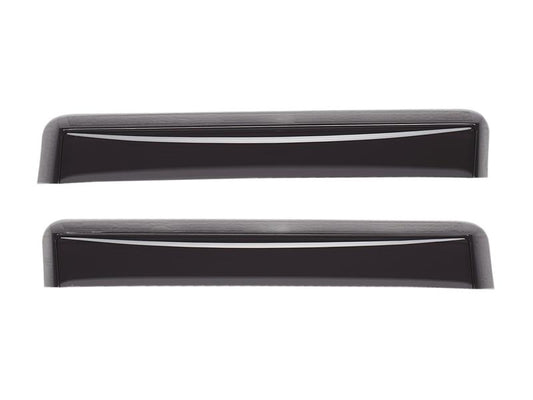 WeatherTech Rear Side Window Deflectors | Chevrolet Silverado 1500/2500HD/3500HD (20-26) / GMC Sierra 2500HD/3500HD (20-26) (83740)