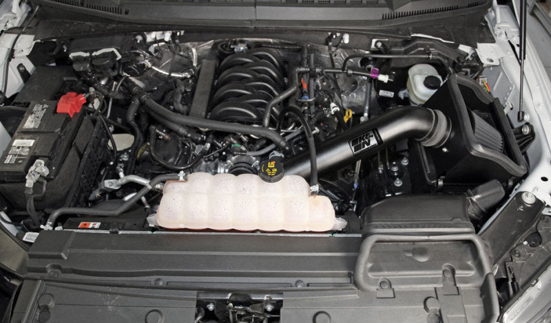 K&N 5.0L Performance Intake Kit | Ford F150 (15) (71-2591)