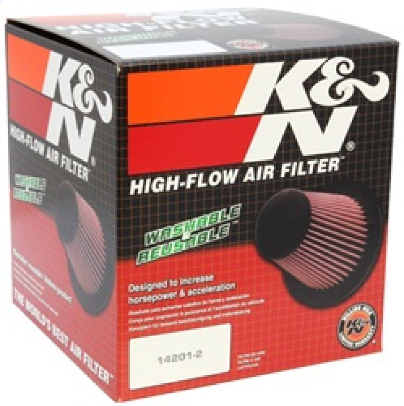K&N RU-2960XD Universal Round Tapered Performance Washable Air Filter | Chevrolet Colorado / GMC Canyon (15-22) (RU-2960XD)