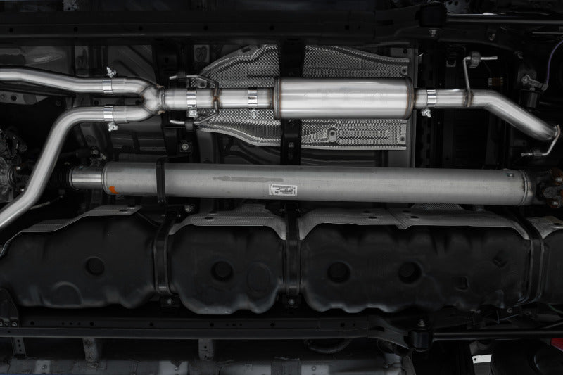 MBRP 4in Dual Rolled Tip Aluminized Steel Cat Back Exhaust | Toyota Tundra 22+ (S5301AL)