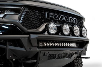 Addictive Desert Designs Light Hoop for Ram 1500 TRX PRO Bolt-On Front Bumper (19-24) - Hammer Black