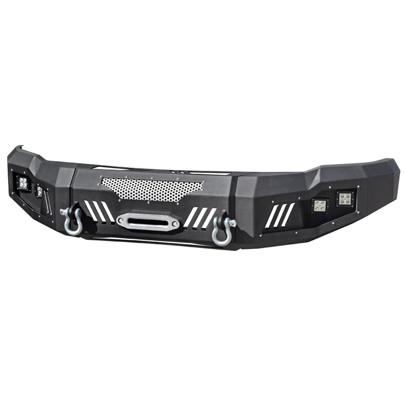 DV8 Offroad Front Bumper: Dodge Ram 2500 / 3500 (10-18) - Sand Texture Black