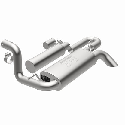 Magnaflow Overland Series Axle-Back Perf Exhaust System (REAR): Jeep Wrangler JL 18-25 2.0L / 3.6L