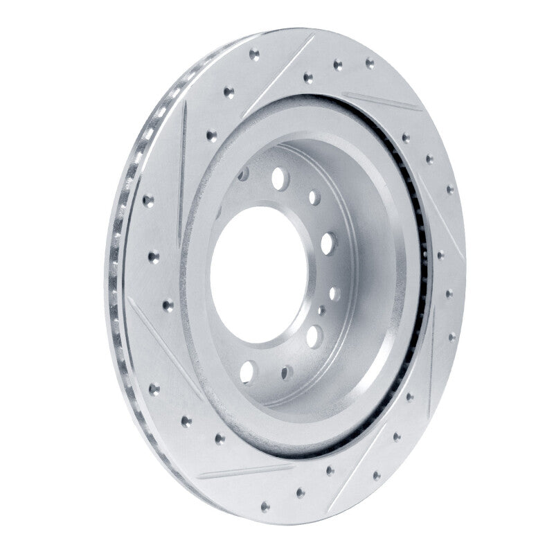 R1 2022-2025 Lexus GX550 Rear Drilled & Slotted Brake Rotor | Toyota Tundra (22-26) (EDZ-76163R)
