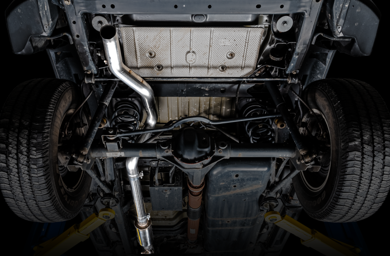 AWE Trail Edition Cat-Back Exhaust (Single Turn-Down Exit): Jeep Gladiator 3.6L V6 2020 - 2025