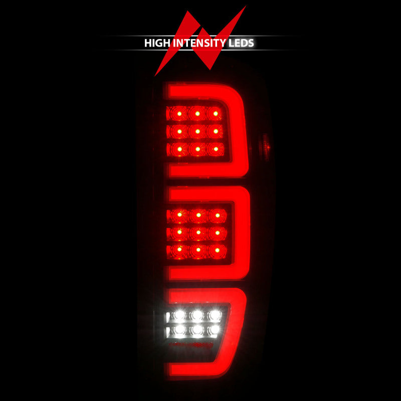ANZO Black Full LED Tail Light | GMC Sierra 19-23 (311457)