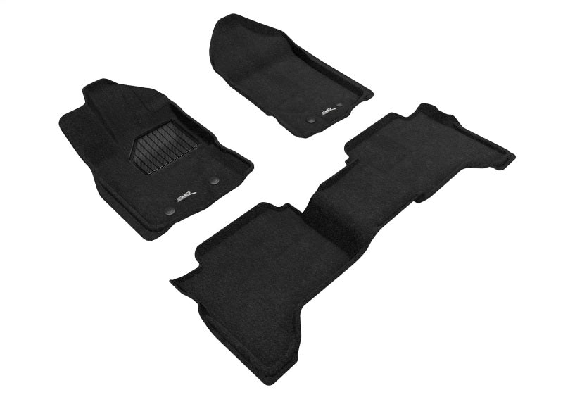 3D MAXpider ELEGANT Black R1 R2 | 19-23 Ford Ranger Supercrew (L1FR12204709)