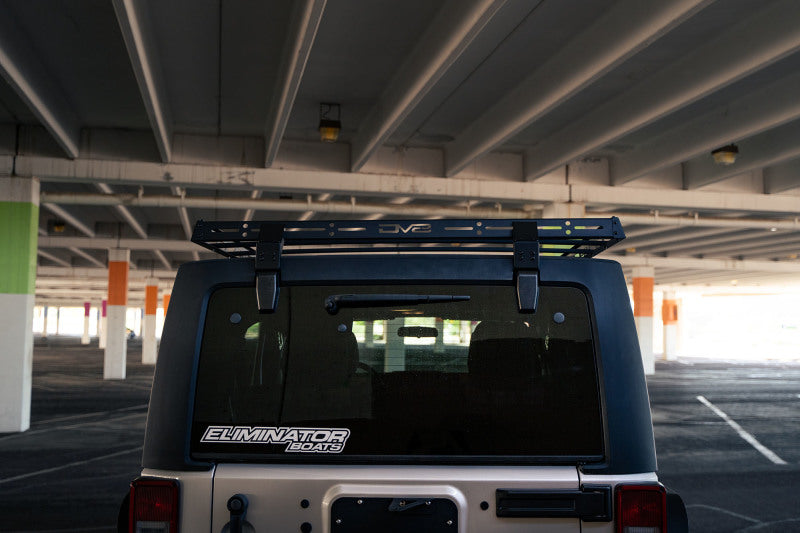 DV8 Offroad Short Roof Rack: Jeep Wrangler (07-18)
