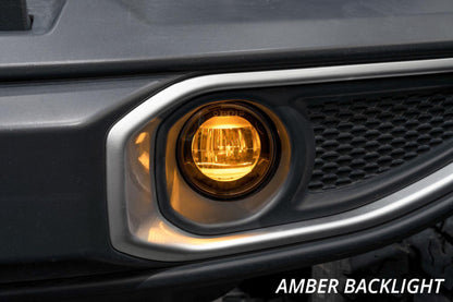 Diode Dynamics Elite Series Type M White Fog Lamps (PAIR): Fits Chrysler / Dodge / Jeep (05-24)