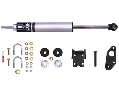 ICON High-Clearance Steering Stabilizer Kit: Jeep Wrangler JK 2007-2018