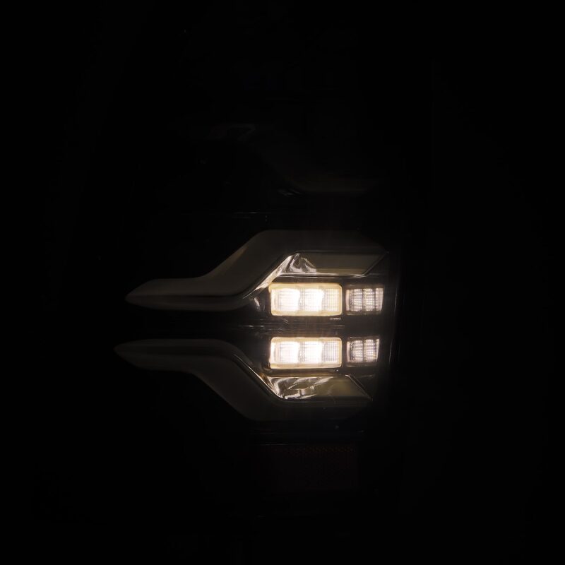 AlphaRex LUXX-Series LED Tail Lights Alpha-Black | Toyota Tacoma (05-15) (680050)