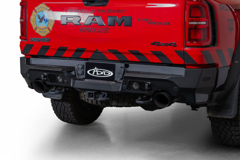 Addictive Desert Designs 2025 Ram RHO Stealth Fighter Rear Bumper | Ram 1500 (R630081280103)