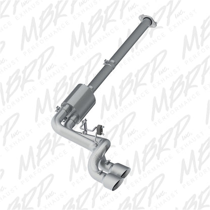 MBRP 3in AL Pre-Axle Dual Outlet Cat-Back Exhaust w/ 4.5in OD Tips | Ford F150 (09-14) (S5261AL)
