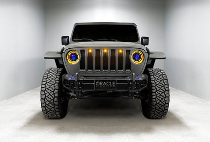 ORACLE Lighting Bi-LED Projector Headlights w/ BC1 Controller: Jeep Gladiator / Wrangler JL (18-24)