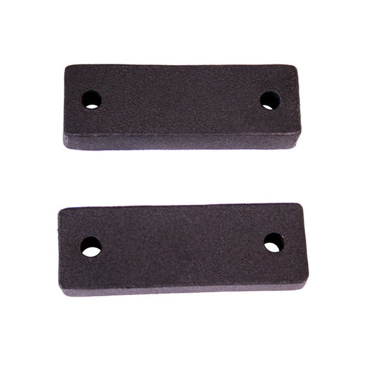 Rugged Ridge Textured Black Winch Mounting Spacers: Fits Most Jeep Wrangler JK Models (2007-2018)