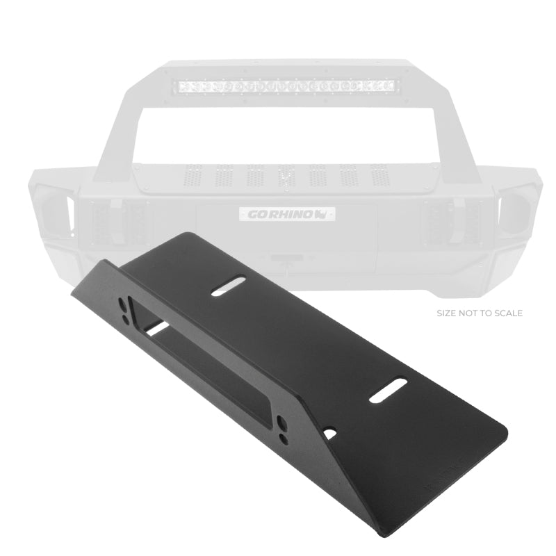 Go Rhino Rockline Bumper Fairlead Mount Plate | Ford Bronco (21-26) (332000T)