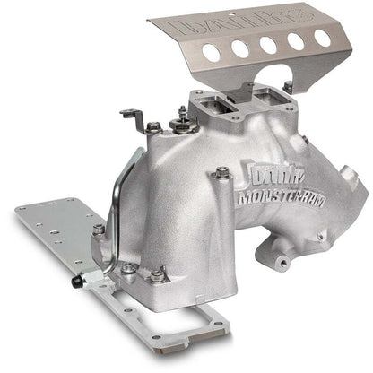 Banks Monster-Ram Intake System Raw (F&R): RAM 2500/3500 2013-2018 6.7L Cummins