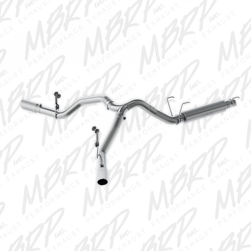 MBRP Cat Back Exhaust System (Single Side Dual Outlet): Ram 6.4L 392 2500 & 3500 2014 - 2025