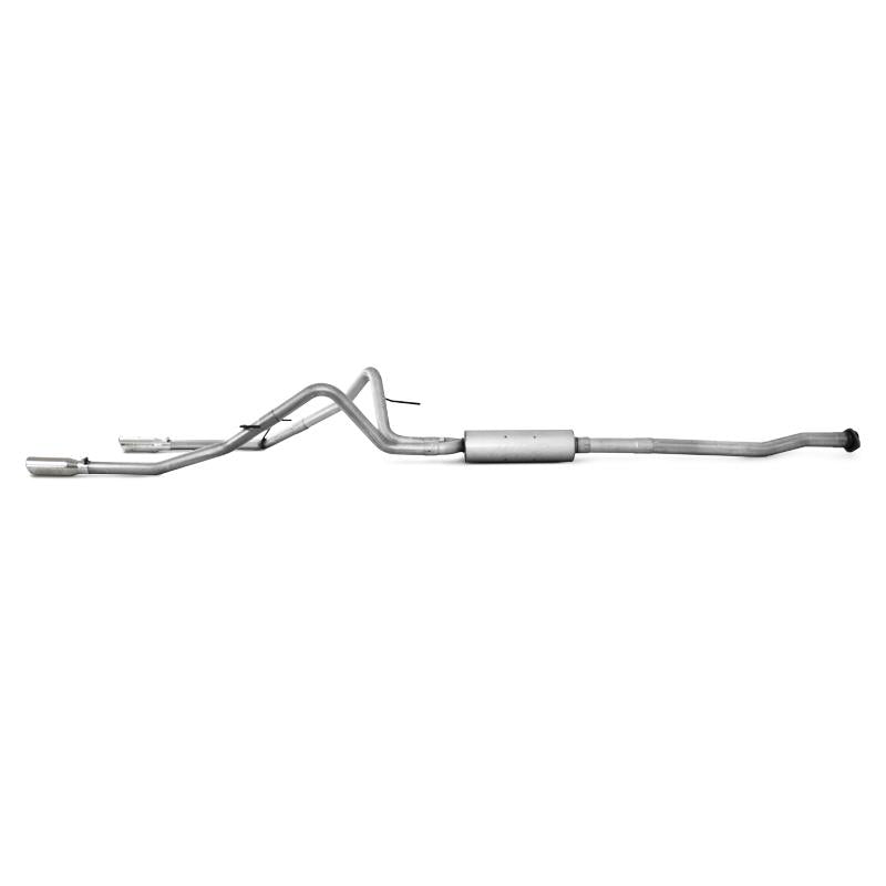 MBRP 2.5in Alum 3in D&S Dual Split Rear Exit Cat-Back | Ford F-150 V6 Ecoboost (11-12) (S5240AL)