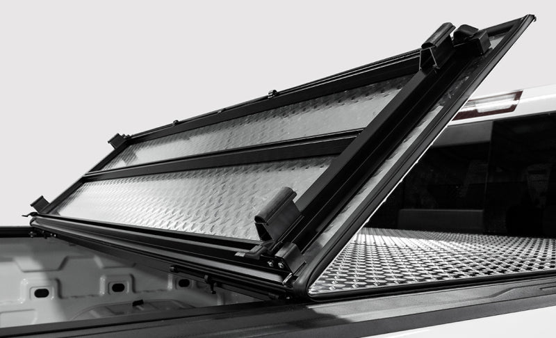 Access LOMAX 2024+ Ford Ranger 5ft Box Folding Hard Cover - Black Urethane