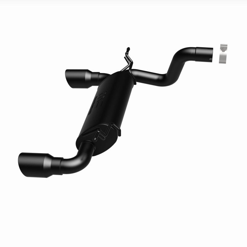 MagnaFlow Street Series Axle-Back Perf Exhaust Dual Black Tips (REAR): Jeep Wrangler JL 2018-2024 2.0/3.6L