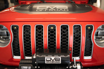 DV8 Offroad Amber Marker Lights: Jeep Wrangler (18-21) / Wrangler JK (18)
