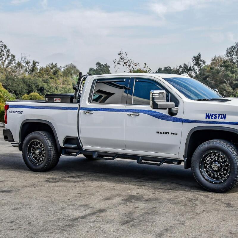 Westin HDX Nerf Bars | Chevrolet Silverado 2500HD / 3500HD / GMC Sierra 2500HD / 3500HD (20-26) (56-534765)