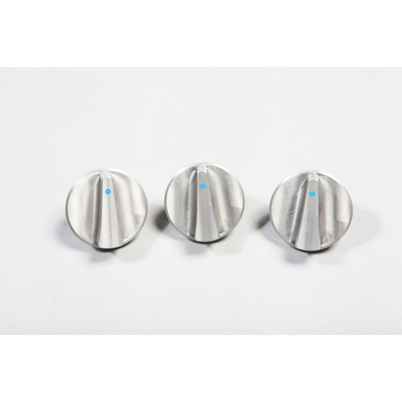Rugged Ridge Billet Aluminum Climate Control Knob Set: Jeep Wrangler (07-18)