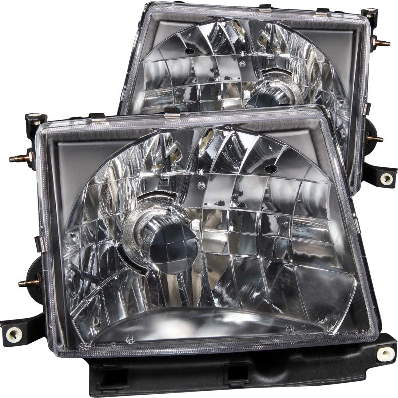 ANZO Crystal Headlight Set Black | Toyota Tacoma (97-00) (121139)