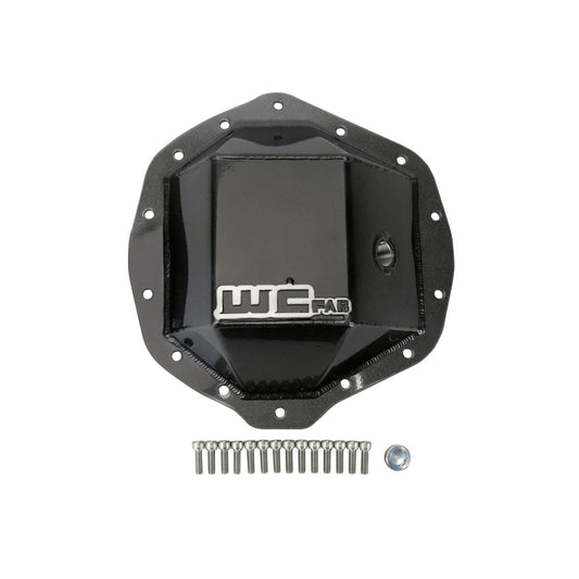 Wehrli Gloss Black Rear Diff Cover: Dodge Ram 2500 (2003-2018) / Ram 3500 (2003-2018)