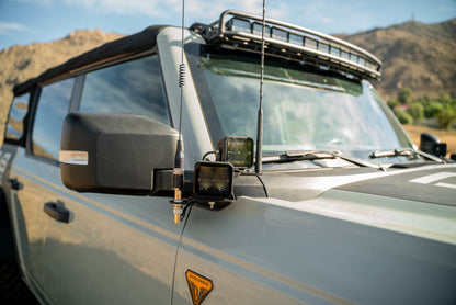 DV8 Offroad A Pillar Dual Light Pod Drop Mounts | Ford Bronco (21-26) (LBBR-08)