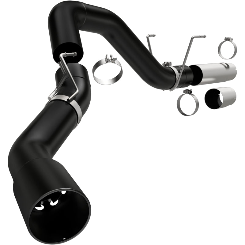 MagnaFlow Black 5in Single Passenger Side Rear Exit Exhaust: Ram 2500 / Ram 3500 2019-2024