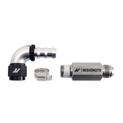 Mishimoto Top Heater Hose Upgrade -10AN (REAR): Dodge / RAM 2500/3500/4500/5500 2007-2025 6.7L Cummins