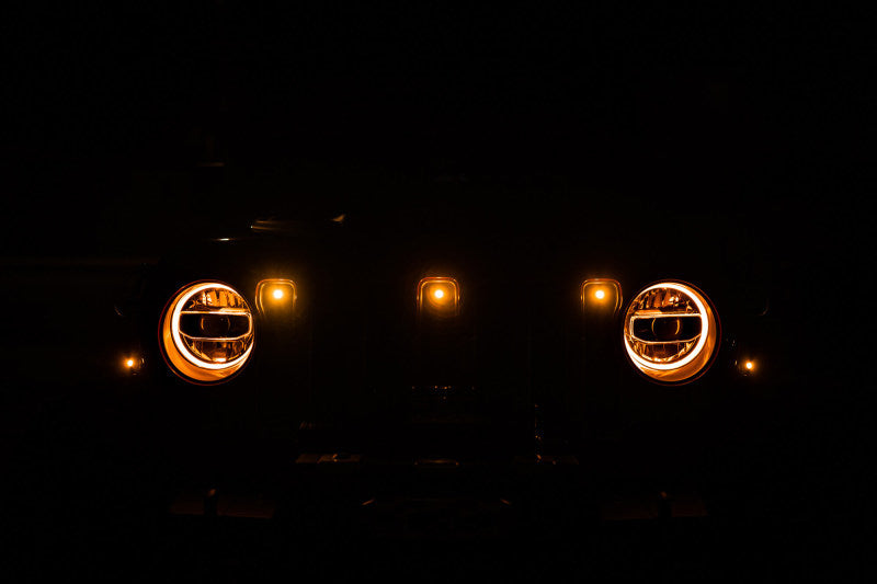 DV8 Offroad Amber Marker Lights: Jeep Wrangler (18-21) / Wrangler JK (18)