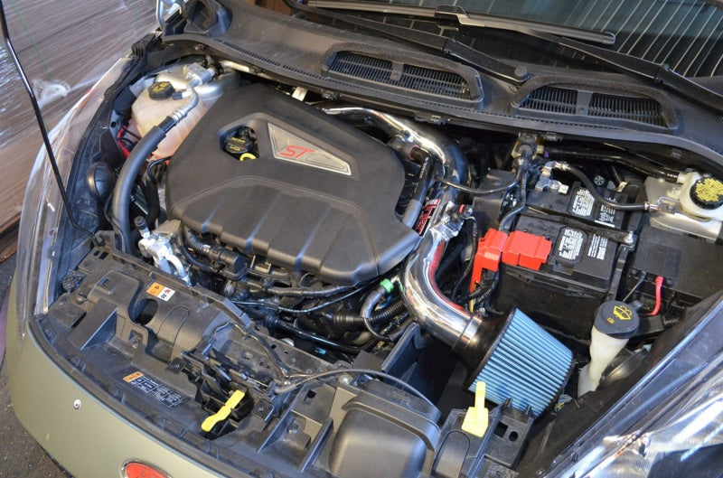 Injen 14 Ford Fiesta ST 1.6L Turbo Wrinkle Black Short Ram Intake | Ford Fiesta (02-14) / Mazda 2 (07-15) (SP9016WB)