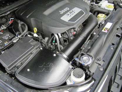 K&N 57 Series Cold Air Intake: Jeep Wrangler 3.6L V6 2012-2018