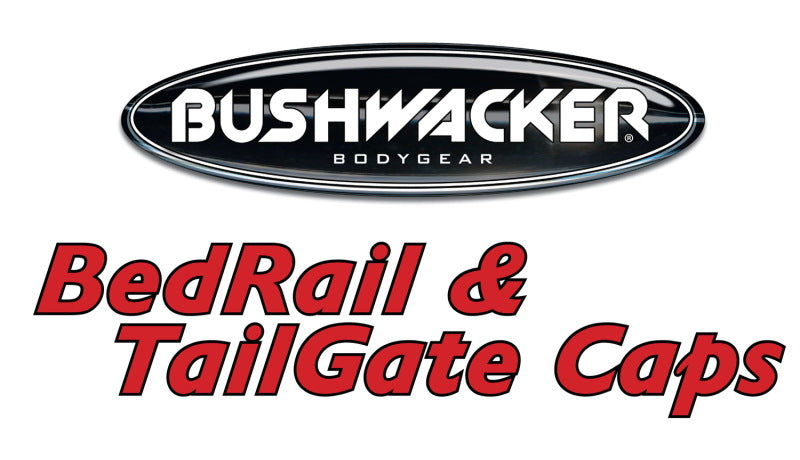 Bushwacker Ultimate DiamondBack Matte Black Bed Rail Caps: Dodge Ram 1500 / 2500 / 3500 (02-09)