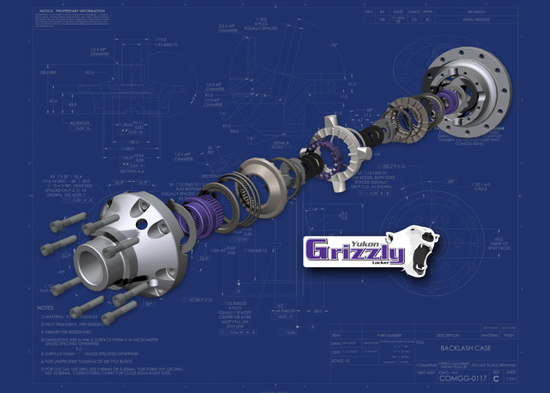 Yukon Gear Dana 44 Grizzly Locker | Jeep Wrangler JK (07-18) (YGLD44-4-30)