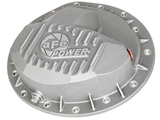 aFe Street Series Front Differential Cover: Dodge Ram 2500 / Ram 3500 2003 - 2010 w/ Machined Fins