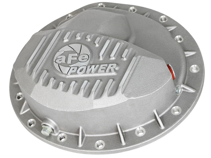 aFe Street Series Front Differential Cover: Dodge Ram 2500 / Ram 3500 2003 - 2010 w/ Machined Fins