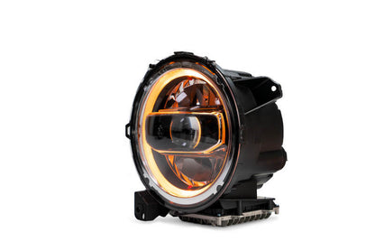 DV8 Offroad LED Projector Headlights: Jeep Wrangler (18-21) / Gladiator (20-21)